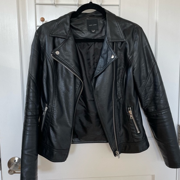 New Look Jackets & Coats New Look Leather Jacket Poshmark